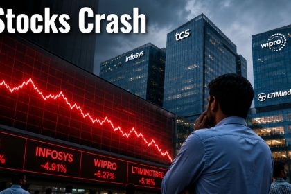 IT Stocks Crash 50% From Peaks As AI Fear Hits TCS, Infosys