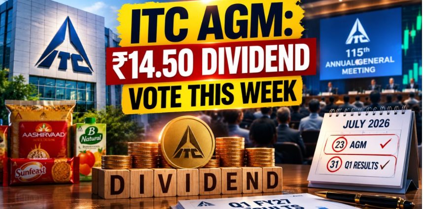 ITC Sets Up a Crucial Week: ₹14.50 Dividend Vote Ahead of July 31 Earnings