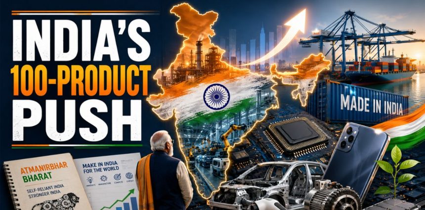 India Bets Big on Local Manufacturing With 100-Product Import Overhaul