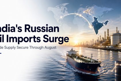 India Buys Record 2.6 Million Bpd of Russian Oil in June as Refiners Diversify Supply
