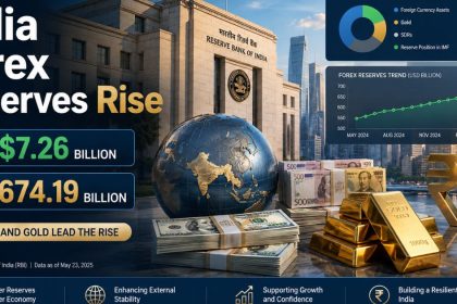 India Forex Reserves Rise $7.26 Billion to $674.19 Bn on FCA, Gold