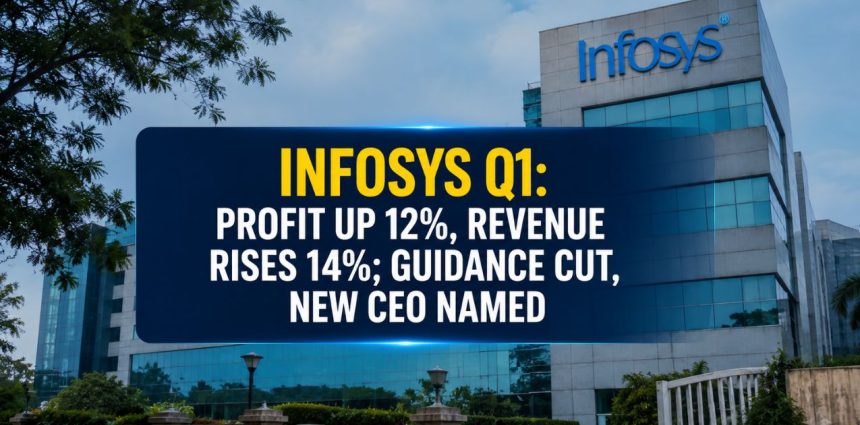Infosys Q1 Beats on Revenue, Misses on Outlook: FY27 Guidance Cut as New CEO Takes Centre Stage