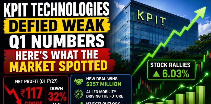 KPIT Technologies Defied Weak Q1 Numbers—Here's What the Market Spotted