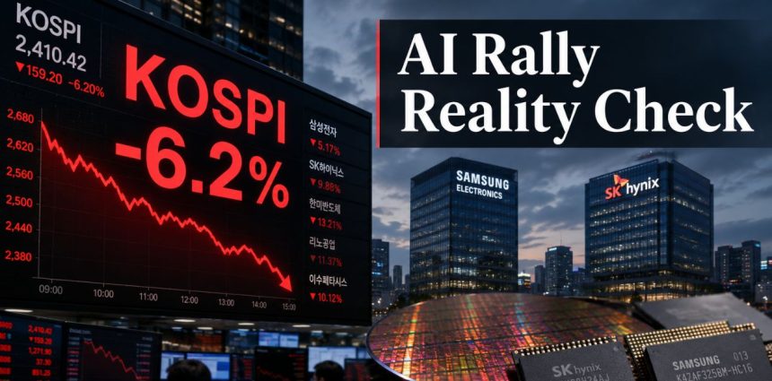 Kospi Crashes 6% as Samsung, SK Hynix Fall: Is AI Rally Overdone?