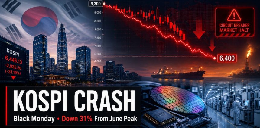 Kospi Crashes 8.95% on ‘Black Monday’, Sinks 31% From June Peak: Is Korea’s AI Rally Breaking?