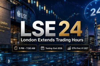 London Stock Exchange Launches LSE 24 For 5 PM-7:50 AM Trading