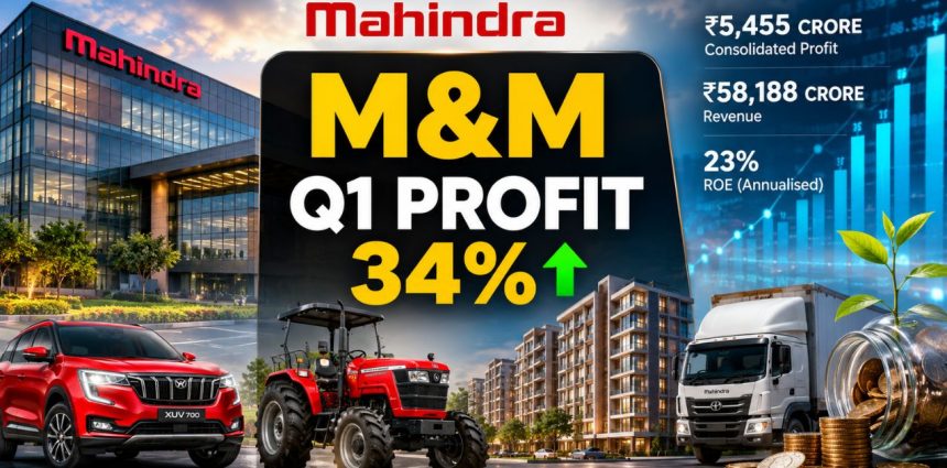 M&M Fires on Every Engine: Auto, Farm, Finance and Tech Lift Q1 Profit 34%