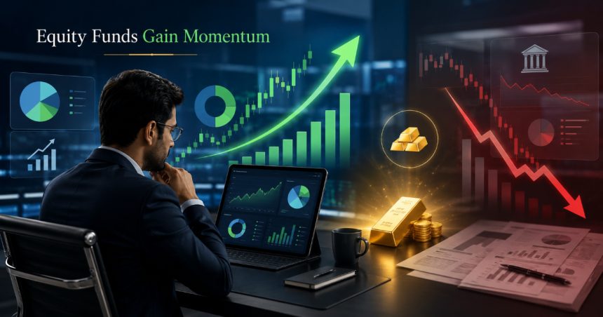 Mutual Fund Flows Split in June Equity Investors Return as Debt Funds Bleed ₹1.09 Lakh Crore