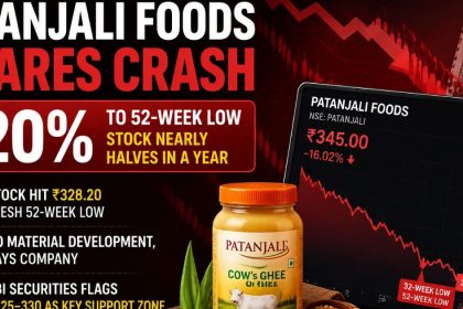 Patanjali Foods Shares Crash 20%: Stock Falls Nearly 50% in One Year, What Went Wrong?