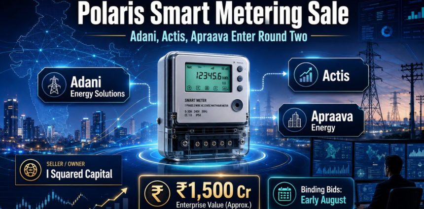 Polaris Smart Metering Sale: Adani, Actis, Apraava Enter Round Two
