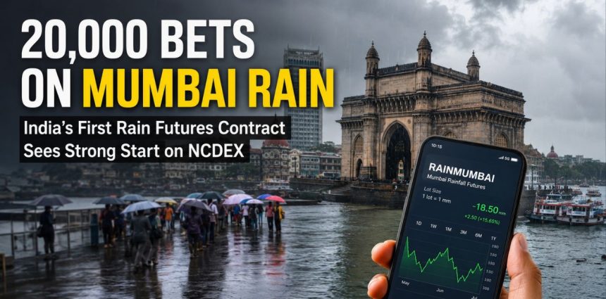 RAINMUMBAI: India's Rain Futures Log 20,000 Lots In Debut Month