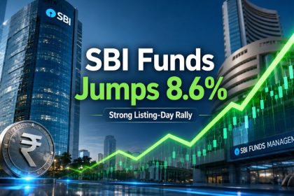 SBI Funds Management Lists Below GMP but Stock Jumps 8.6%; Emkay Sees ₹750 Target
