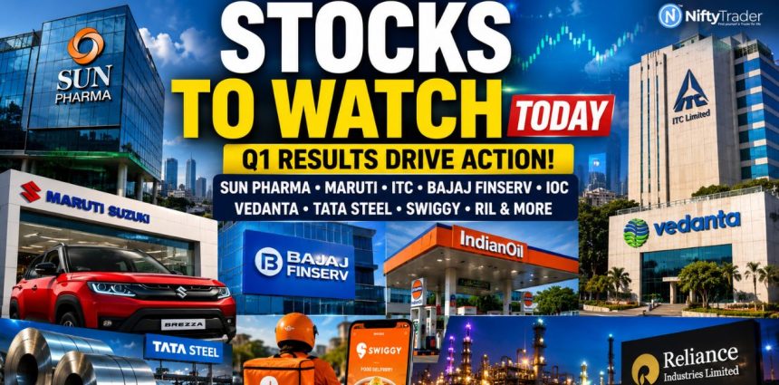 Stocks to Watch July 31 Maruti, Sun Pharma, ITC, Vedanta, RIL in Focus as Q1 Earnings Peak