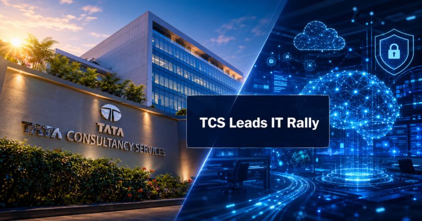 TCS Shares Jump 7% as Q1 Earnings, AI Deals and Brokerage Upgrade Fuel Rally