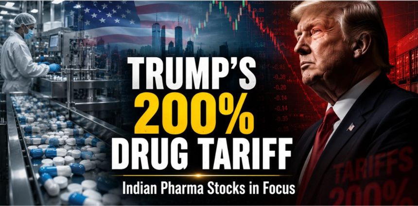 Trump's 200% US Generic Drug Tariff Plan Puts Indian Pharma Stocks in Focus; Who Faces the Biggest Risk?