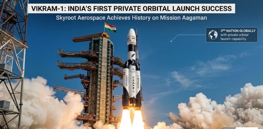 Vikram-1 Enters Orbit: India Joins US, China in Private Space Launch