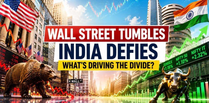 Wall Street Tumbles While India Defies the Global Selloff—What's Driving the Divide?