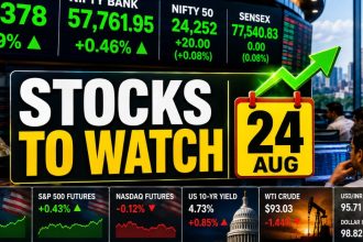 24 Aug Stocks to Watch: Reliance's Explosives Entry, Power Grid ₹822 Cr