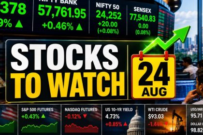 24 Aug Stocks to Watch: Reliance's Explosives Entry, Power Grid ₹822 Cr