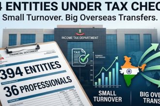 394 Entities, Small Turnover, Big Overseas Transfers: What Triggered Tax Checks?
