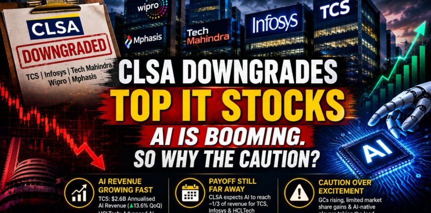 AI Revenue Is Surging. Why Did CLSA Cuts TCS, Infosys