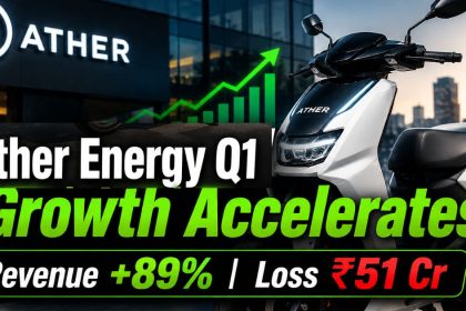 Ather Energy Q1 FY27 Results Revenue Surges 89% as Loss Narrows to ₹51 Crore; Demand Outpaces Supply