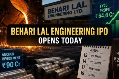 Behari Lal Engineering IPO Opens Today: ₹90 Cr Anchor Bet Meets ₹64.6 Cr Profit