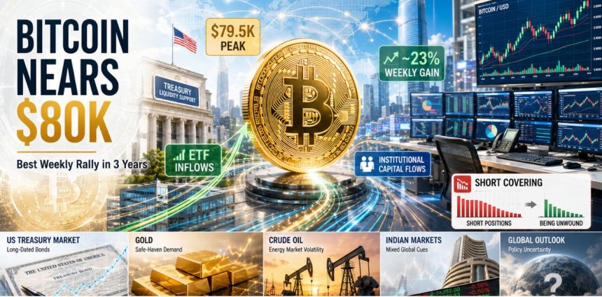 Bitcoin Is Racing Toward $80,000 — Here's the Real Math on $100,000