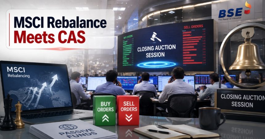 CAS Trading Faces Its Biggest Test as MSCI India Rebalance Sparks $1.3 Billion Flood