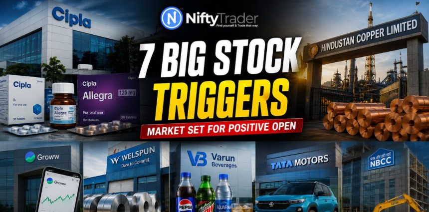 Cipla Faces FDA Heat, Hindustan Copper OFS Opens: 7 Stocks in Focus
