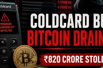 Coldcard Firmware Bug: How a Hidden 5-Year Flaw Led to ₹820 Crore in Bitcoin Theft