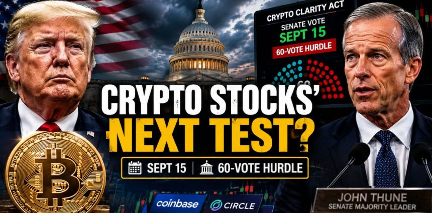 Crypto Clarity Act: Sept 15 Senate Vote Puts $1.4 Billion Trump Crypto Stake in Focus