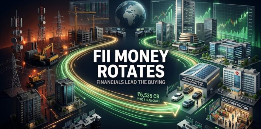 Financials Stage a FII Comeback, But the ₹1.06 Lakh Cr Gap Remains