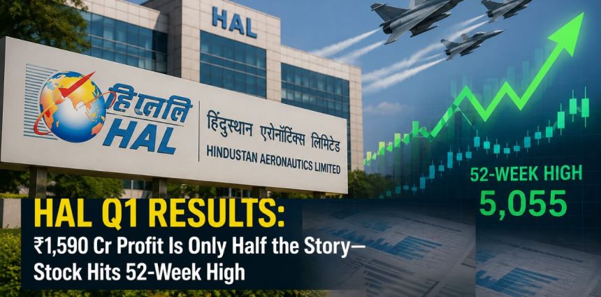 HAL Q1 FY27 Results: ₹1,590 Cr Profit Is Only Half the Story—Stock Hits 52-Week High