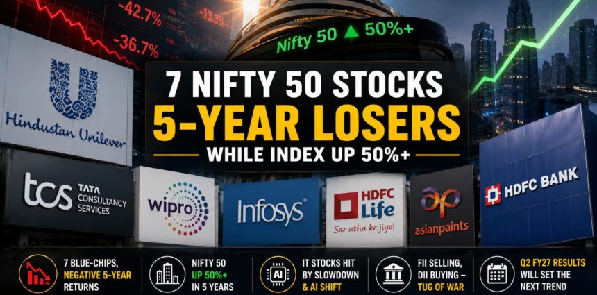 HUL Hits 52-Week Low as 7 Nifty Giants Lose Money in 5 Years