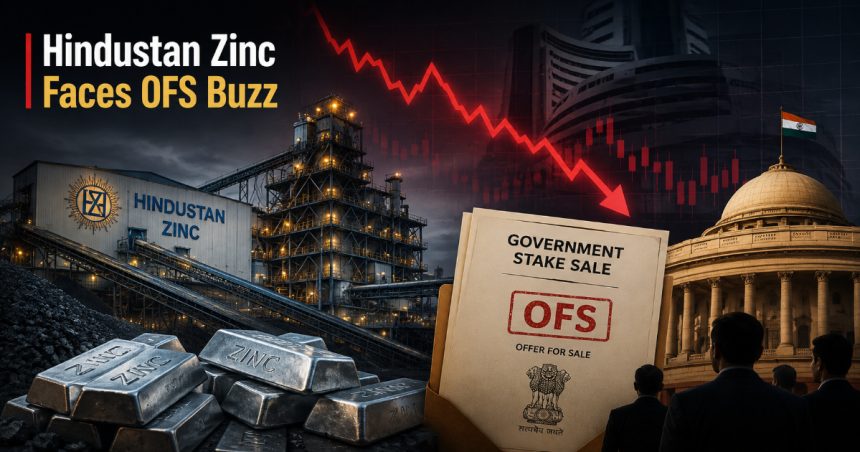 Hindustan Zinc Shares Fall 3% on Govt Stake-Sale Speculation Worth ₹4,000 Crore