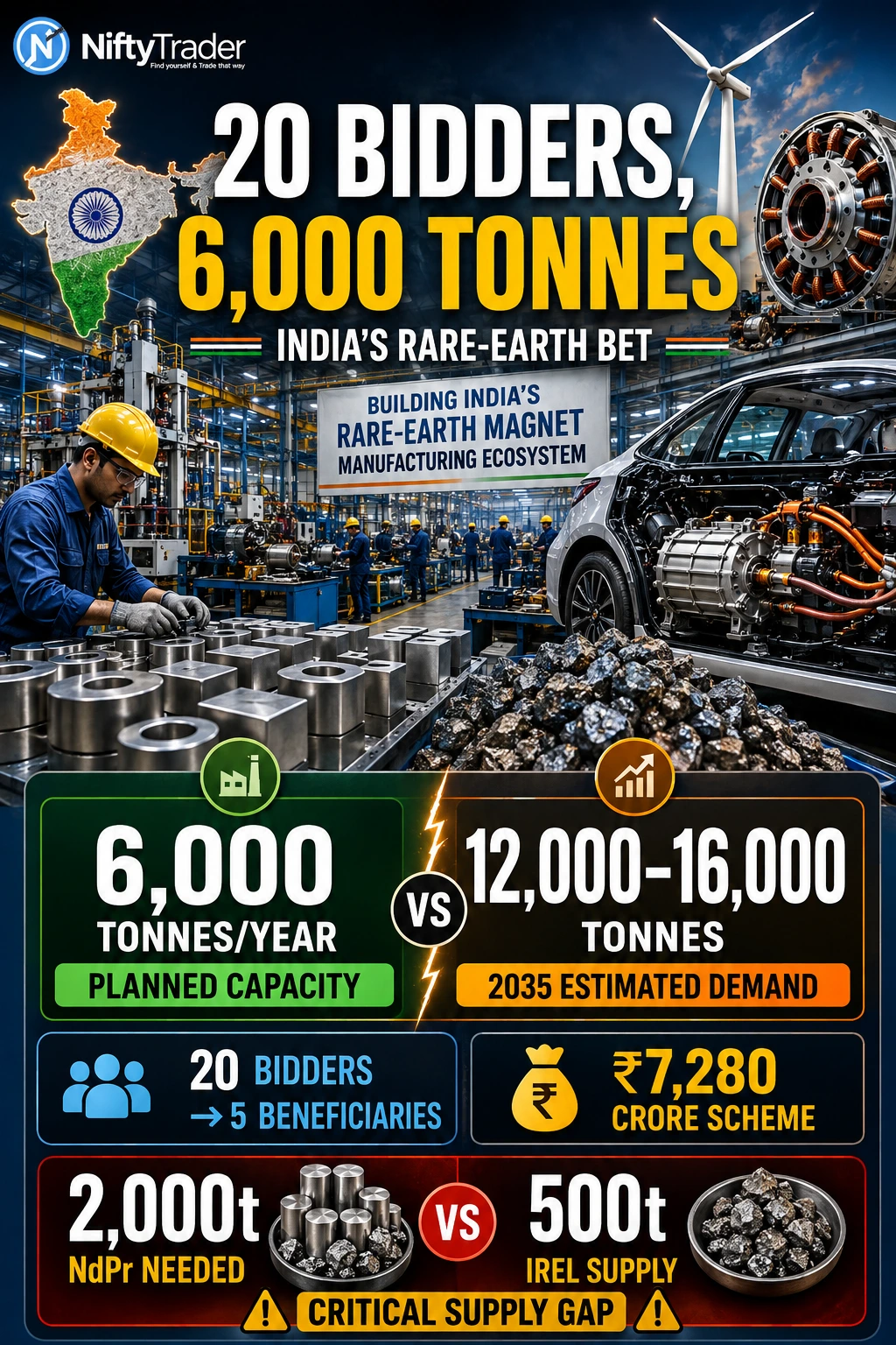 INDIA'S RARE EARTH BET