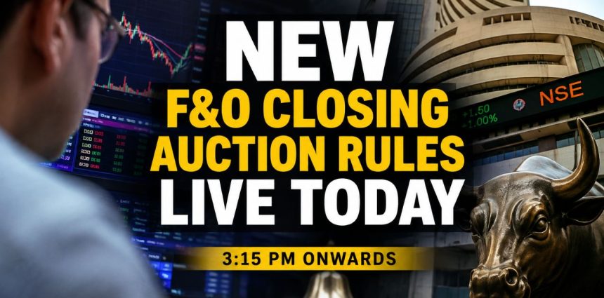 India's Stock Market Gets a New Closing System Today: New F&O Closing Auction Rules Explained