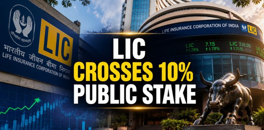 LIC Stock After ₹31,552-Crore OFS: Public Float Hits 10% as Health Insurance and Fintech Plans Come Into Focus