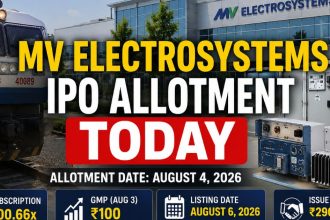 MV Electrosystems IPO Allotment Expected Today Check Status, GMP, Listing Date and Latest Updates