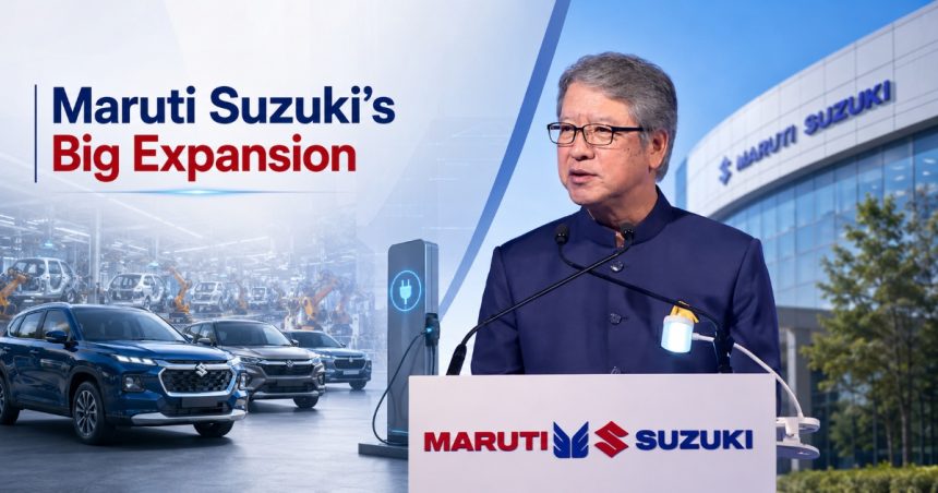 Maruti Suzuki FY27-FY31 Sets Sights on 40 Lakh Capacity, 7 New SUVs and EV Push