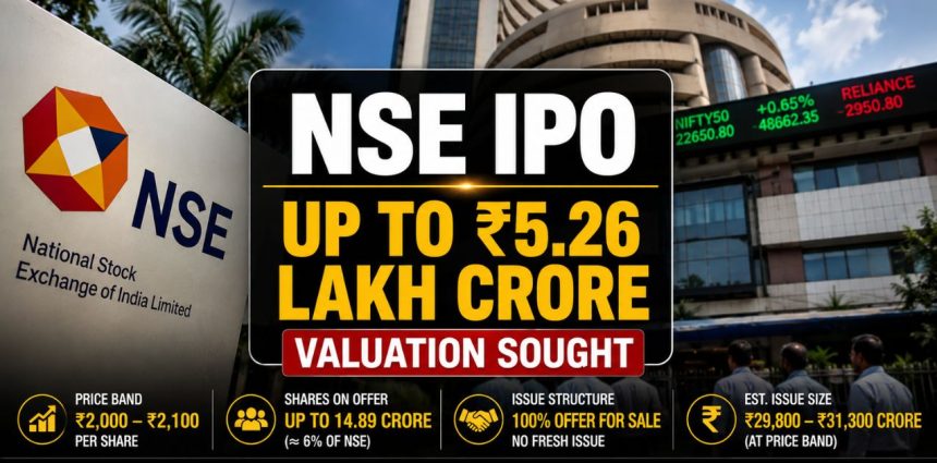 NSE IPO at ₹5.26 Lakh Crore: What Are Investors Really Paying For?