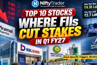 Not All FII Stake Cuts Were Sell-Offs: What Q1 Shareholding Data Reveals About 10 Indian Stocks