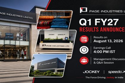 Page Industries Q1 FY27 Results August 13, 4 PM IST Volume Growth Target 11%
