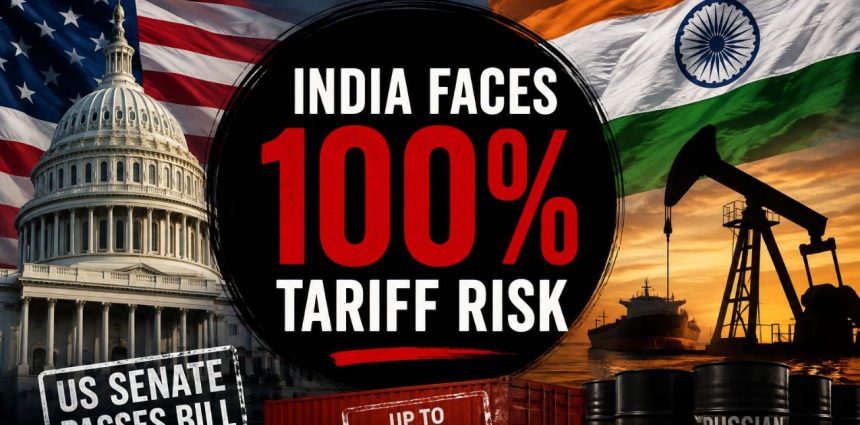 Russia Sanctions Bill Clears US Senate: India Faces 100% Tariff Risk
