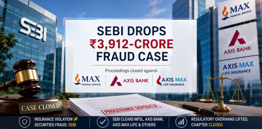 SEBI Ends ₹3,912-Crore Max-Axis Case: What Changes for Axis Bank, MFSL