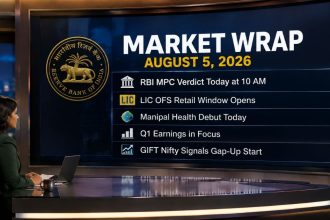Stocks To Watch Aug 5 RBI Verdict, LIC OFS, Manipal Debut
