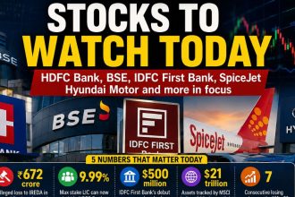 Stocks to Watch Today: 7-Day Nifty Streak, 9.99% HDFC Bank Cap & More