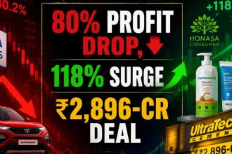 Stocks to Watch Today: 80% Profit Drop, 118% Surge and a ₹2,896-Cr Deal