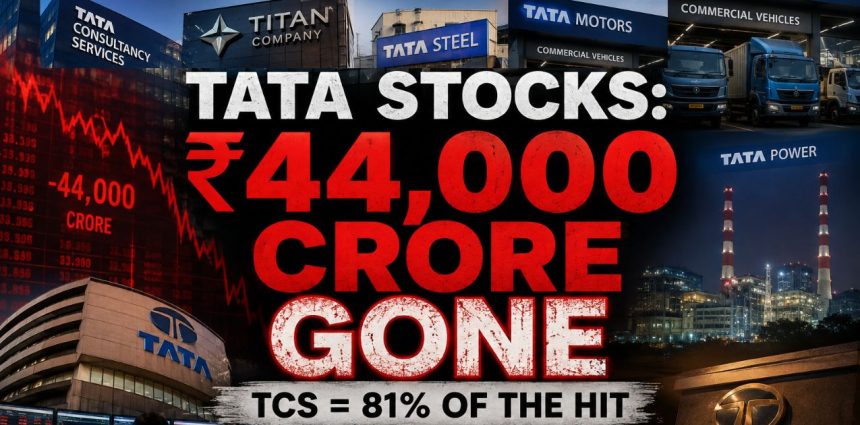 Tata’s ₹44,000 Crore Shock Has a Bigger Story Than the Selloff—TCS Holds the Clue